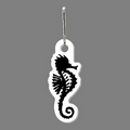 Zippy Clip & Tag W/ Tab - Sea Horse (Right Side)